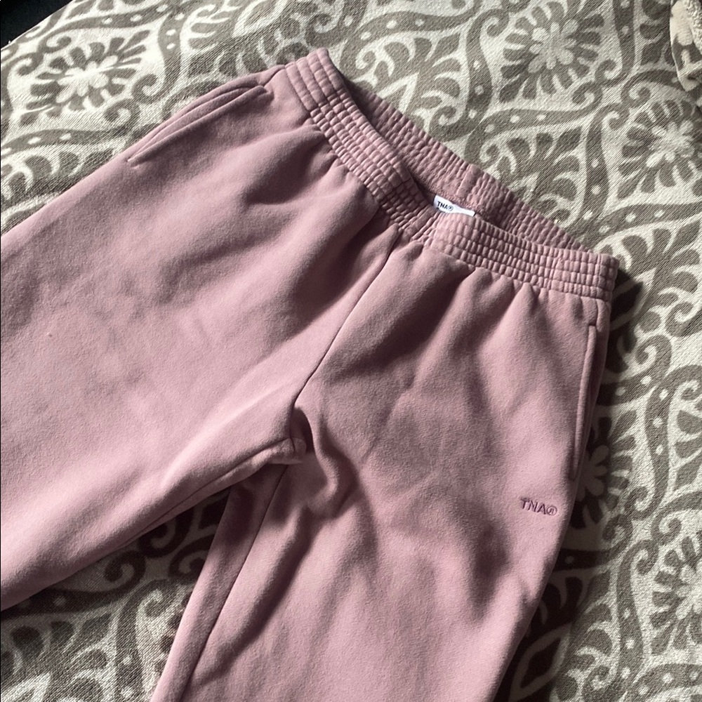 Aritzia TNA Pink/ Purple Sweatpants